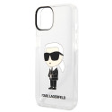 Kryt Karl Lagerfeld IKONIK pro iPhone 14 Plus – transparent