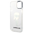 Kryt Karl Lagerfeld IKONIK pro iPhone 14 Plus – transparent