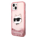 Kryt Karl Lagerfeld Glitter Choupette Head iPhone 14 Plus