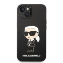 Kryt Karl Lagerfeld IKONIK Karl pro iPhone 14 Plus - černý