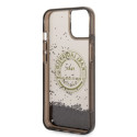 Kryt Karl Lagerfeld LIQUID GLITTER RSG iPhone 14 black