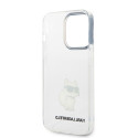 Kryt Karl Lagerfeld Choupette pro iPhone 14 Pro Max - transparentní
