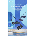 HOCO ES50 Rima Bezdrátová sluchátka na lícní kosti (Bone Conduction), černá