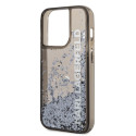 Kryt Karl Lagerfeld LIQUID GLITTER ELONG pro iPhone 14 Pro Max - čern