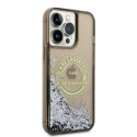 Kryt Karl Lagerfeld LIQUID GLITTER RSG iPhone 14 Pro Max - černý