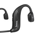 HOCO ES50 Rima Bezdrátová sluchátka na lícní kosti (Bone Conduction), černá