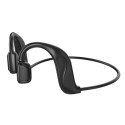 HOCO ES50 Rima Bezdrátová sluchátka na lícní kosti (Bone Conduction), černá