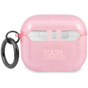 Ochranné pouzdro Karl Lagerfeld pro Apple AirPods 3 – růžová