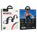 HOCO ES50 Rima Bezdrátová sluchátka na lícní kosti (Bone Conduction), černá