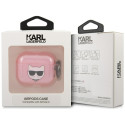 Ochranné pouzdro Karl Lagerfeld pro Apple AirPods 3 – růžová