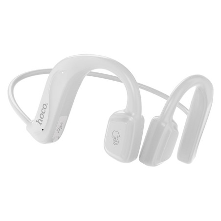 HOCO ES50 Rima Bezdrátová sluchátka na lícní kosti (Bone Conduction), světle šedá