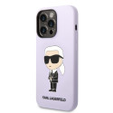 Kryt Karl Lagerfeld KLHCP14XSNIKBCU pro iPhone 14 Pro Max - fialová