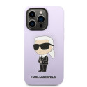 Kryt Karl Lagerfeld KLHCP14XSNIKBCU pro iPhone 14 Pro Max - fialová
