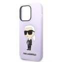 Kryt Karl Lagerfeld KLHCP14XSNIKBCU pro iPhone 14 Pro Max - fialová