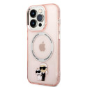 Kryt Karl Lagerfeld ICONIC Karl&Choupette MagSafe pro iPhone 14 Pro Ma