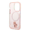 Kryt Karl Lagerfeld ICONIC Karl&Choupette MagSafe pro iPhone 14 Pro Ma