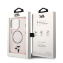 Kryt Karl Lagerfeld ICONIC Karl&Choupette MagSafe pro iPhone 14 Pro Ma