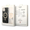 Kryt Guess GUBPP14SHMEACSK pro iPhone 14 (Marble MagSafe)