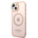 Kryt Guess GUHMP14MHTCMP pro iPhone 14 Plus - růžová
