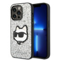 Kryt Karl Lagerfeld Glitter Choupette pro iPhone 14 Pro
