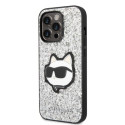 Kryt Karl Lagerfeld Glitter Choupette pro iPhone 14 Pro