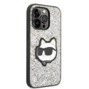 Kryt Karl Lagerfeld Glitter Choupette pro iPhone 14 Pro