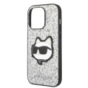 Kryt Karl Lagerfeld Glitter Choupette pro iPhone 14 Pro
