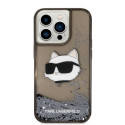 Kryt Karl Lagerfeld KLHCP14LLNCHCK iPhone 14 Pro - černá