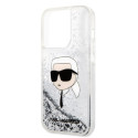 Kryt Karl Lagerfeld KLHCP14LLNKHCH pro iPhone 14 Pro - glitter
