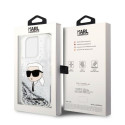 Kryt Karl Lagerfeld KLHCP14LLNKHCH pro iPhone 14 Pro - glitter