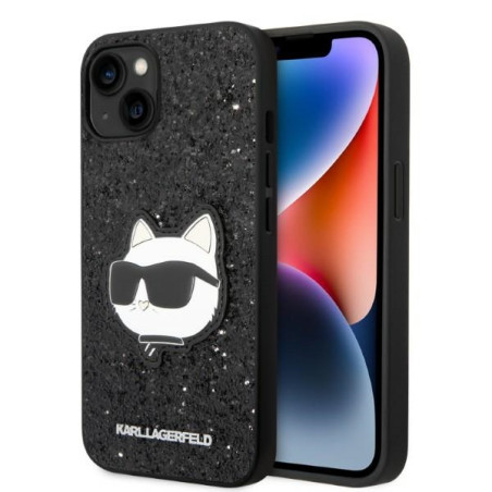 Kryt Karl Lagerfeld KLHCP14MG2CPK pro iPhone 14 Plus černá