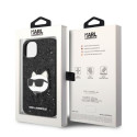 Kryt Karl Lagerfeld KLHCP14MG2CPK pro iPhone 14 Plus černá