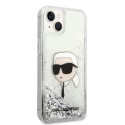 Kryt Karl Lagerfeld KLHCP14MLNKHCH iPhone 14 Plus glitter Karl Head