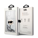 Kryt Karl Lagerfeld KLHCP14MLNKHCH iPhone 14 Plus glitter Karl Head