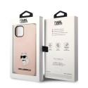 Kryt Karl Lagerfeld Choupette iPhone 14 Plus pink
