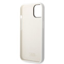 Kryt Karl Lagerfeld Silicone Ikonik pro iPhone 14 Plus – bílá