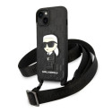 Kryt Karl Lagerfeld KLHCP14SSTKMK iPhone 14 - black/black