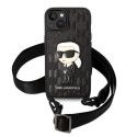Kryt Karl Lagerfeld KLHCP14SSTKMK iPhone 14 - black/black