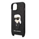 Kryt Karl Lagerfeld KLHCP14SSTKMK iPhone 14 - black/black
