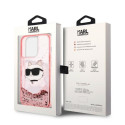 Kryt Karl Lagerfeld KLHCP14XLNCHCP iPhone 14 Pro Max růžová