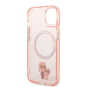 Kryt Karl Lagerfeld KLHMP14MHNKCIP iPhone 14 Plus MagSafe pink