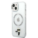Kryt Karl Lagerfeld Karl & Choupette Magsafe pro iPhone 14 Plus – tr