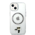 Kryt Karl Lagerfeld Karl & Choupette Magsafe pro iPhone 14 Plus – tr