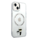 Kryt Karl Lagerfeld Karl & Choupette Magsafe pro iPhone 14 Plus – tr