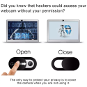 AG PREMIUM Webcam Privacy Cover - Ultra Slim krytka webkamery pro MacBook, černá