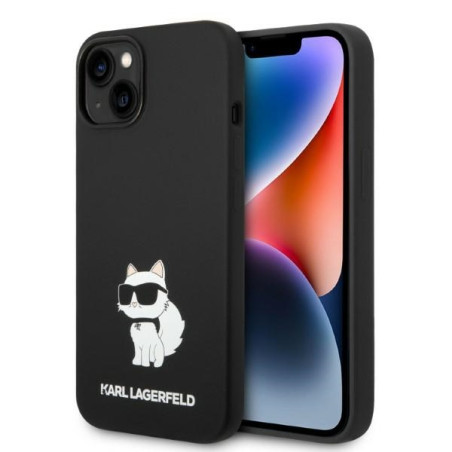 Kryt Karl Lagerfeld KLHMP14MSNCHBCK iPhone 14 Plus černá