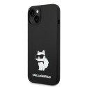Kryt Karl Lagerfeld KLHMP14MSNCHBCK iPhone 14 Plus černá