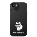 Kryt Karl Lagerfeld KLHMP14MSNCHBCK iPhone 14 Plus černá