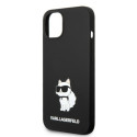 Kryt Karl Lagerfeld KLHMP14MSNCHBCK iPhone 14 Plus černá