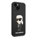 Kryt Karl Lagerfeld KLHMP14MSNIKBCK iPhone 14 Plus black